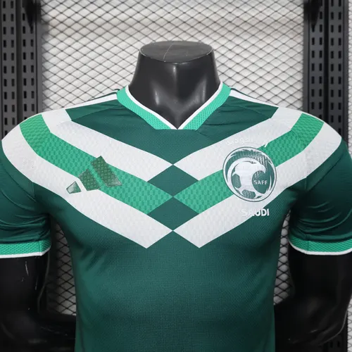 Camiseta de Fútbol Edición Especial de Arabia Saudí Versión Jugador 2026 AAA calidad para aficionados — view 3