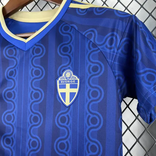 Equipación Visitante Infantil Selección Suecia 2026 AAA calidad fan — view 7