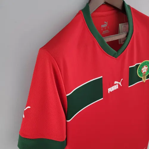 2022 FIFA Weltmeisterschaft Marokko Nationalmannschaft Heimtrikot — view 6