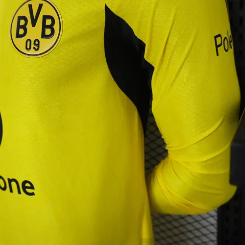 2026/2027 Long Sleeve Player Version Dortmund Home Football Shirt   — view 9