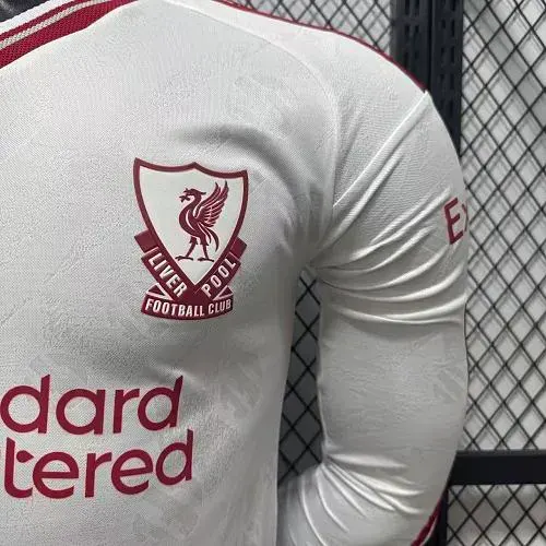2026/2027 Long Sleeve Player Version Liverpool Away Football Jersey   — view 7