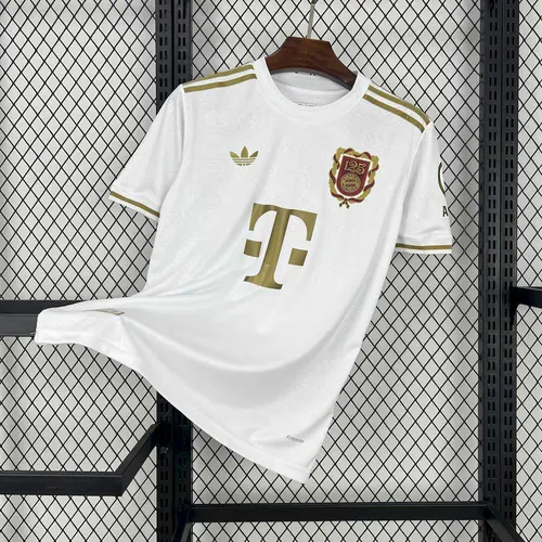 Maillot édition 125e anniversaire Bayern Munich 2025/2026 Blanc Football Jersey 