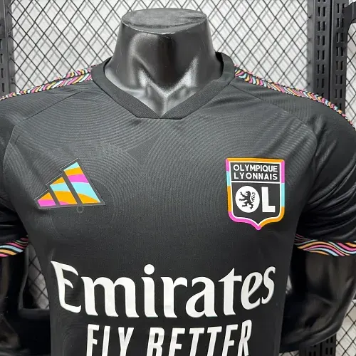2026/2027 Player Version Lyon Third Away Football Shirt   — view 7