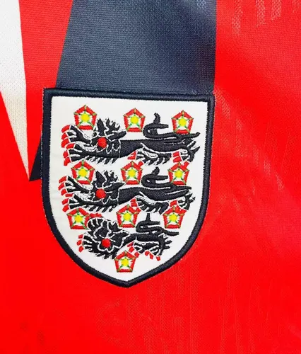 1992 Retro England Away Soccer Jersey  — view 6