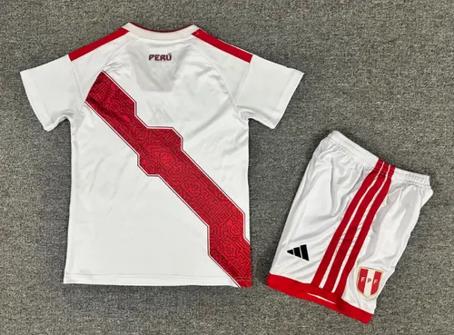 2026 Peru Nationalmannschaft Heim-Fußballtrikot  Kindergröße — view 2