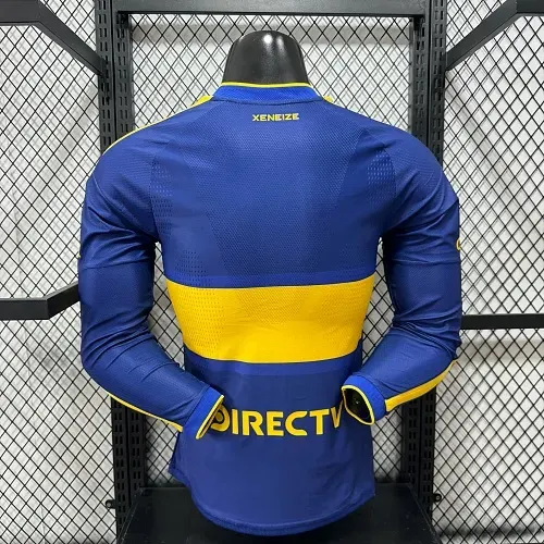 2026/2027 Langarm Spielerversion Boca Juniors Heim Fußballtrikot   — view 2