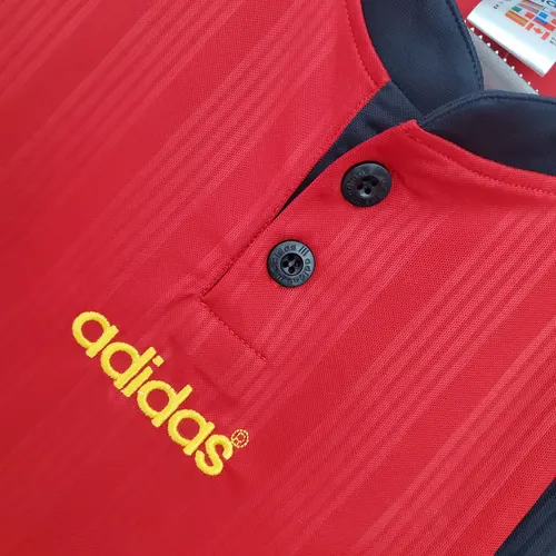 1996 Retro Spain Home Football Shirt  — view 6
