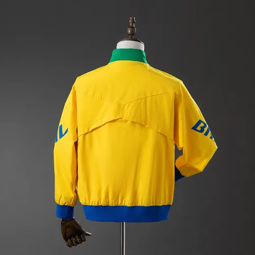 2026 Brasil Centauro Ropa Deportiva Chaqueta Abrigo S-XXL Camiseta de Fútbol AAA Grado Fan — view 2