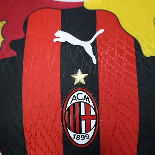 2025/2026 Player Version AC Milan Ibrahimović Commemorative Edition Football Jersey  — view 4