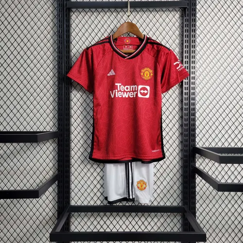 2023/2024 Manchester United Heimtrikot  Kindergröße — view 1