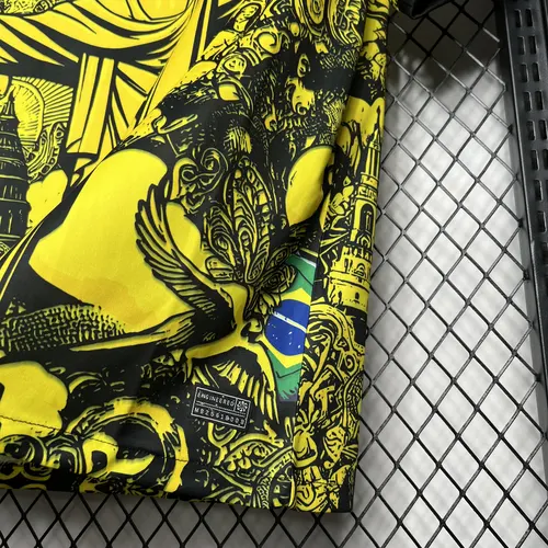 2024-2025 Brasilien Sonderedition Gelb Trikot — view 6