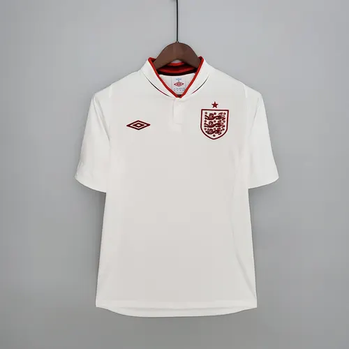 2012 Retro England Heim-Fußballtrikot AAA Fan-Qualität — view 1