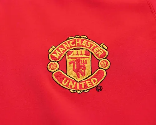 Maillot de football domicile rétro Manchester United 2002-2004  Taille Enfant — view 6