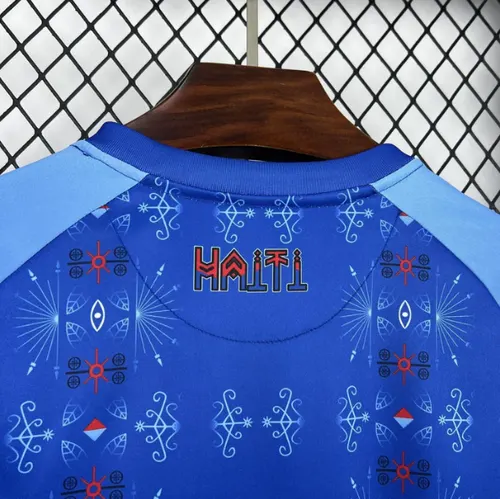 2026 Haiti Seleção Nacional Camisa Principal AAA qualidade fã — view 5