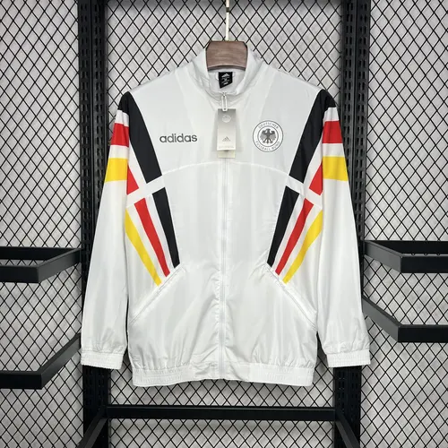 2024-2025 Deutschland Windjacke Fußballtrikot Weiß