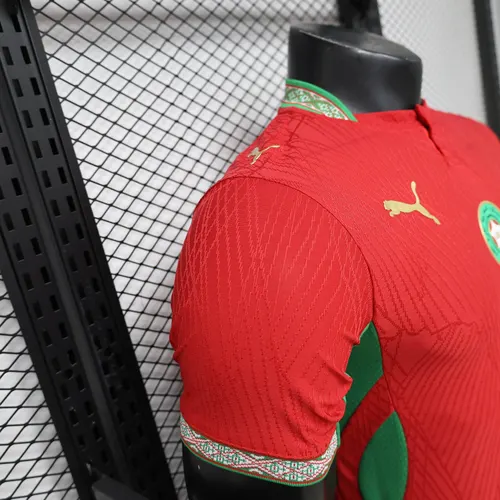 2026 Player Version Morocco National Team Home Football Jersey   — view 5