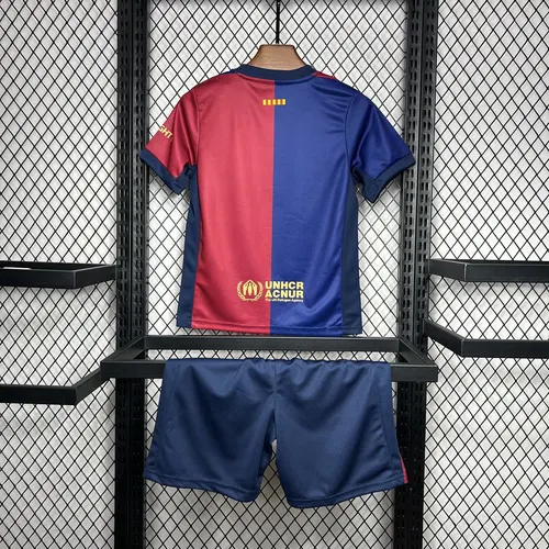 2024/2025 Barcelona Home No Spotify Football Shirt  Kids Size — view 2