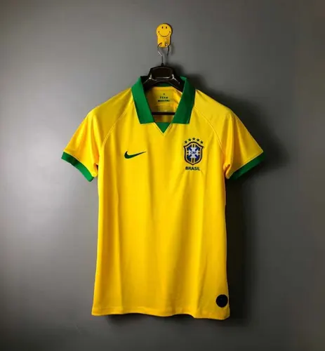 Maillot de foot domicile Brésil 2019 Rétro AAA qualité fan — view 1