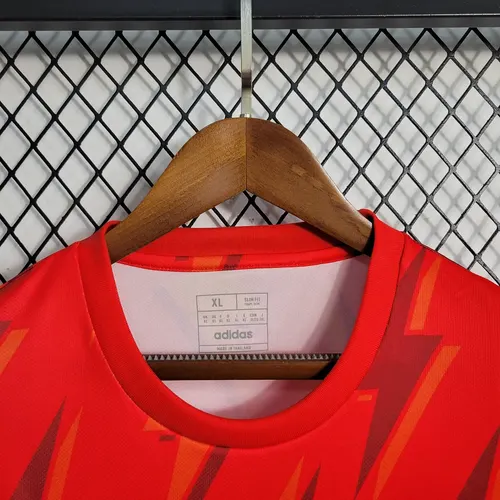 2023/2024 Arsenal Training Wear Red Soccer Jersey — view 5
