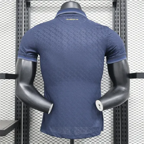 2024/2025 Versão Jogador Juventus Camisa de Futebol Terceiro Visitante  — view 2