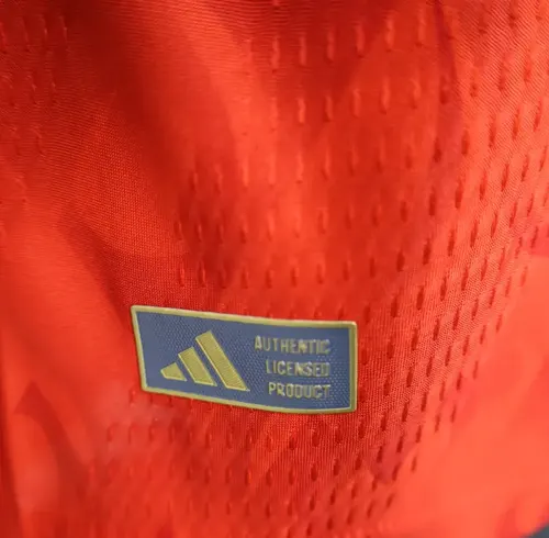 2026 Manga Larga Versión Jugador Bélgica Selección Nacional Local Camiseta de Fútbol   — view 8