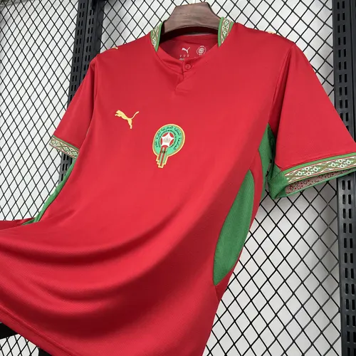 Camisa de Futebol Casa Seleção Marroquina 2026 AAA Grau Fã — view 2