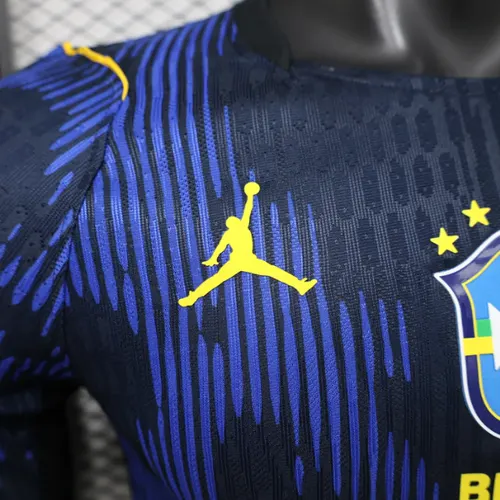2026 Manches Longues Version Joueur Brazil Extérieur Maillot Football AAA qualité fan — view 5