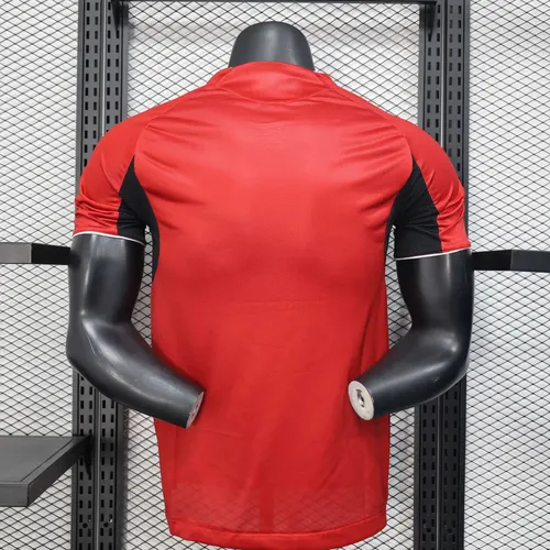 2025/2026 Player Version Manchester United Home 01 Football Shirt  — view 2
