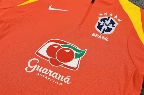 2026 Brasilien Halblanger Trainingsanzug Fußballtrikot AAA Fan-Qualität Anzug 01 — view 5