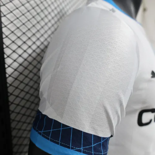 2024/2025 Player Version Olympique de Marseille Home Football Jersey — view 4