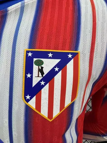 2024/2025 Player Version Atletico Madrid Home Long Sleeve  — view 6