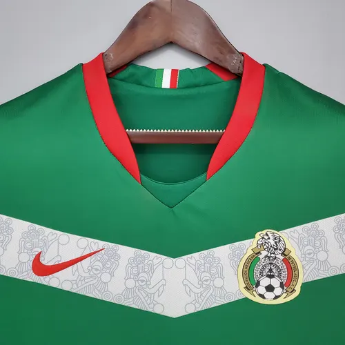 2006 Retro México Local Camiseta Selección AAA calidad aficionado — view 8
