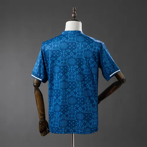 2026 Portugal Sonderausgabe -Blaues Trikot AAA Fan-Qualität — view 2