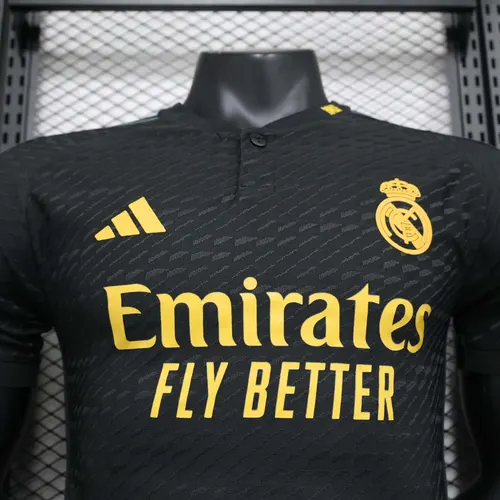 2023/2024 Player Version Real Madrid Football Shirt Third Away  — view 3
