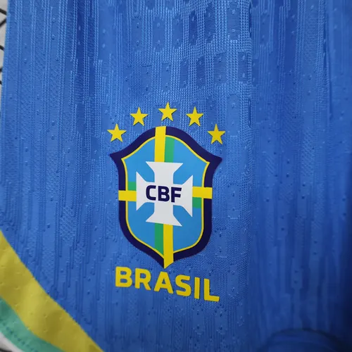 2026 Player Version Brazil Home Football Shorts  — view 3