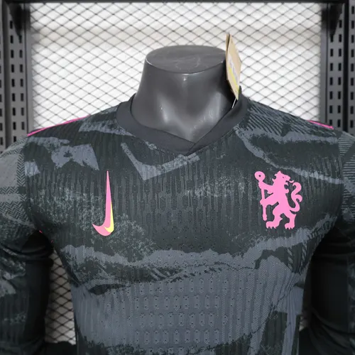 2024/2025 Langarm Chelsea Drittes Auswärts-Fußballtrikot Spielerversion  — view 3