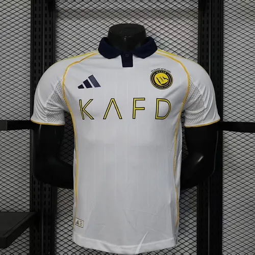 2025/2026 Camiseta de Fútbol Tercera Equipación Visitante Versión Jugador del Al-Nassr  — view 1