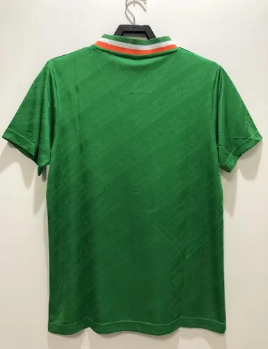 Camisa de Futebol Retro Irlanda Terceira Casa 1994  — view 2