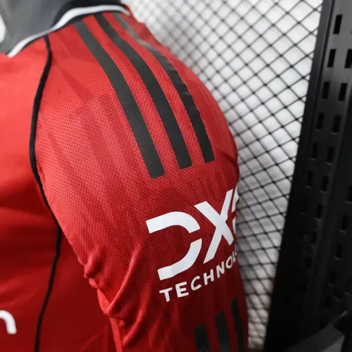 2025/2026 Langarm Spielerversion Manchester United Heimfußballtrikot  — view 8