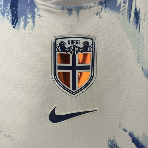 2024 Norwegen Nationalmannschaft Auswärts Fußballtrikot AAA Fan-Qualität — view 5
