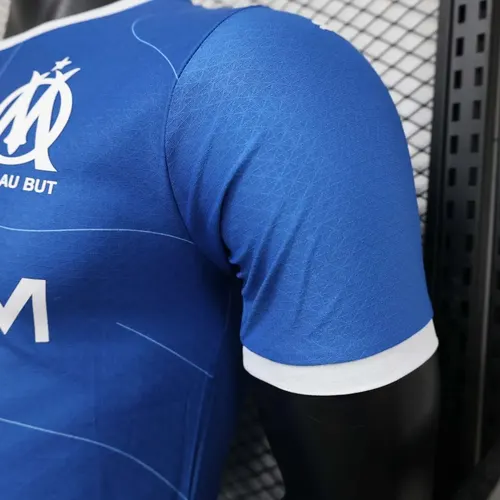 2023/2024 Player Version Olympique de Marseille Away Football Jersey — view 3