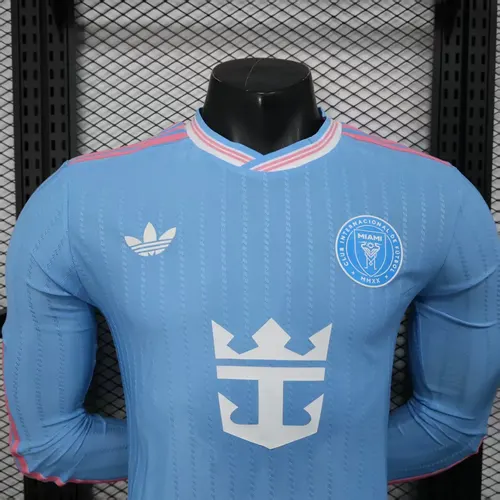 2025/2026 Maillot Second Extérieur Inter Miami Manches Longues Version Joueur lande — view 3