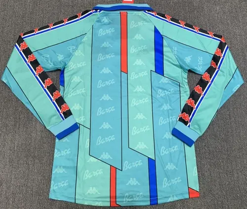1996/1997 Maillot de Football Extérieur Rétro Barcelona Manches Longues  — view 2