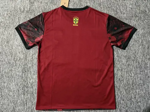 2025/2026 Brazil Goddess Wine Red Football Shirt  — view 2