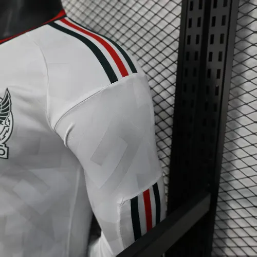 نسخة اللاعب 2026 قميص كرة القدم المكسيكي الخارجي طويل الأكمام درجة المشجع AAA — view 8