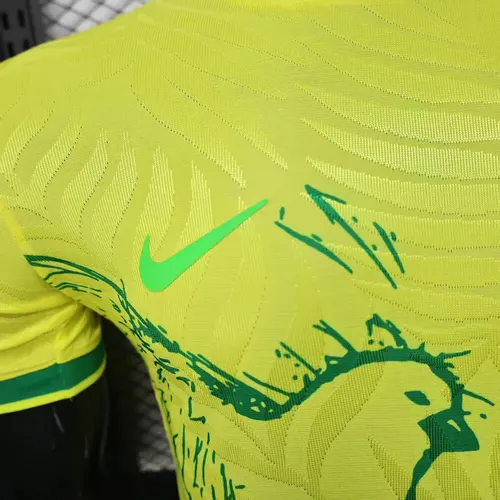 Camisa de Futebol Edição Especial Brasil Versão Jogador 2025-2026 AAA qualidade fã — view 5
