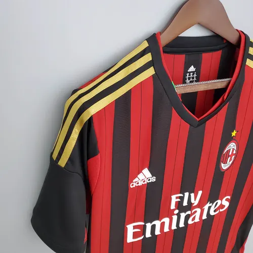 2013/2014 Retro AC Milan Home Football Shirt  — view 6