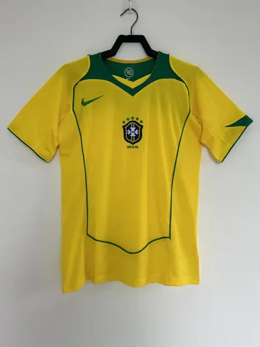 Camisa de Futebol Casa Brasil Retrô 2004  — view 1
