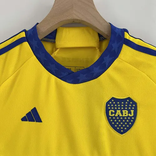 2023/2024 Boca Juniors Auswärts Fußballtrikot AAA fan-gradät Kindergröße — view 3