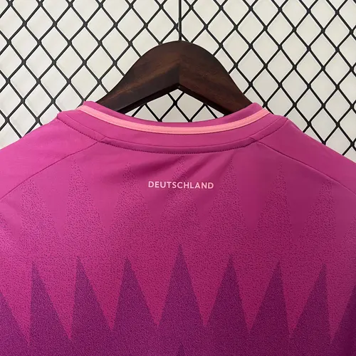 Camisa de Futebol Alemanha Fora 2024   — view 4